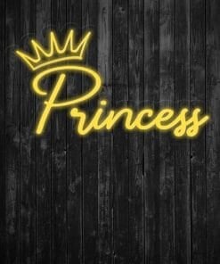 Alternative view of Princess Neon Sign