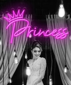 Princess Script Neon Sign