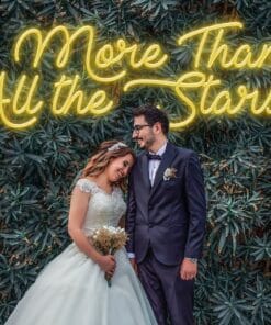 Alternative view of More Than All the Stars Neon Sign