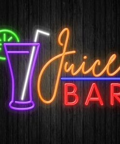 Juice Bar Neon Sign