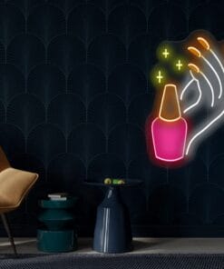 Alternative view of Handcare  Neon Sign