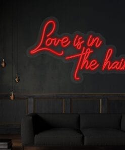 Alternative view of Love is in the hair