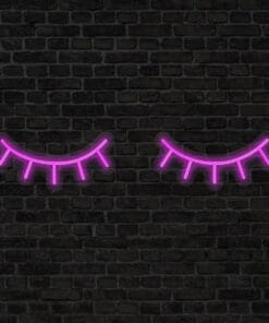 Lashes Beauty Neon Sign