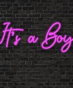 Alternative view of Its a Boy Neon Sign