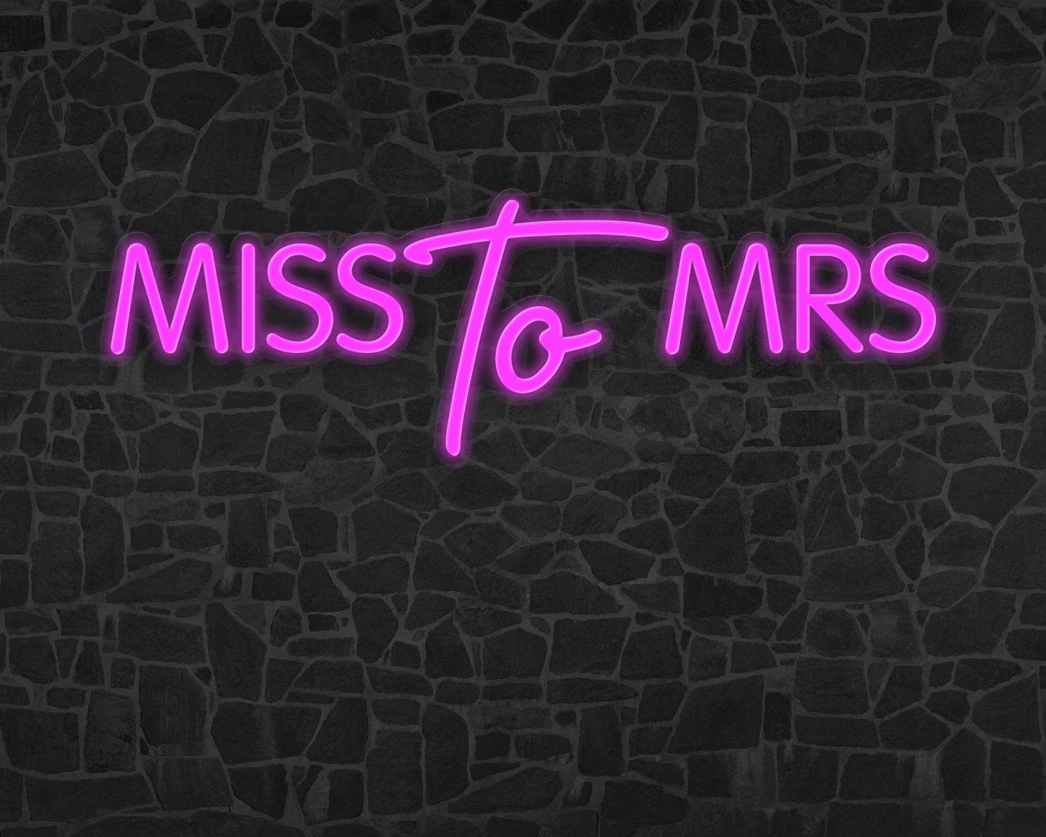 Miss to Mrs Neon Sign - Image 6