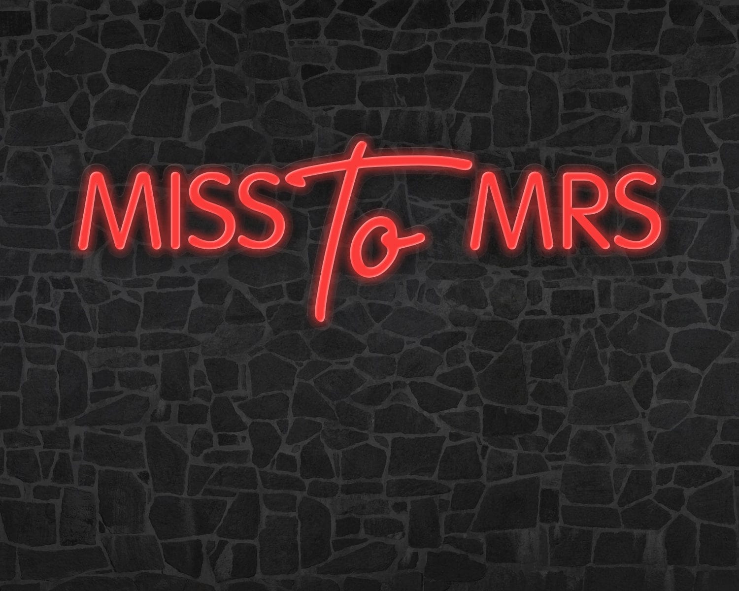Miss to Mrs Neon Sign - Image 7
