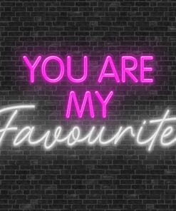 You are my Favourite Neon Sign