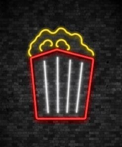 Popcorn Neon Sign