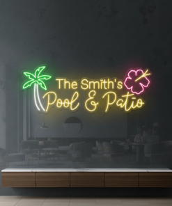 Custom Palm Tree Neon Sign Tropical Decor Sign