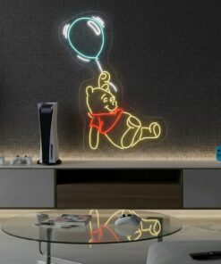 Bear Cartoon  LED Neon Sign Anime Neon Sign