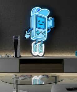 Gameboy Led Neon Gaming Room Decor Sign