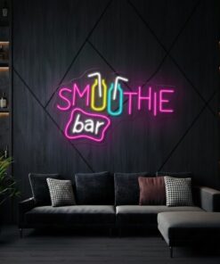 Smoothie Bar Neon Sign Restaurant Neon Light Sign Wall Decor