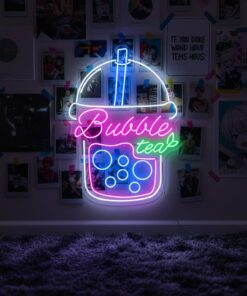 Boba Bubble Tea LED Neon Sign