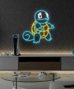 Squirtle Neon Sign Gaming Room Decor Sign Home Decor Sign