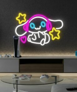 Cute Cartoon Led Neon Sign Girls Room Decor Sign