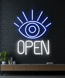 Evil Open Led Neon Sign Shop Decor Sign