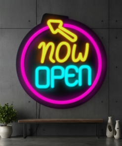 Now Open Led Neon Sign Shop Decor Sign
