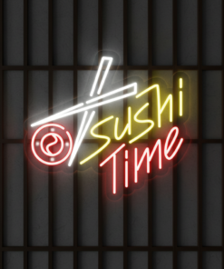 Sushi Time Led Neon Sign Business Shop Decor Sign