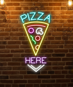Pizza Led Neon Sign Sop Decor Neon Sign