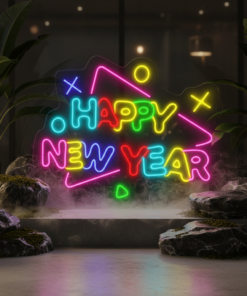 Happy New Year Led Neon Sign