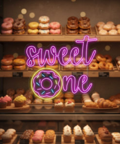 Sweet Donut Led Neon Sign Shop Decor Sign
