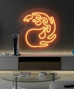 MTG Mountain Neon Sign Magic the Gathering LED Sign Gift