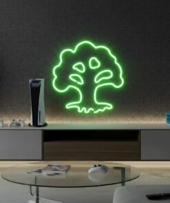 MTG Forest Neon Sign Home Decor Sign Fans Gift