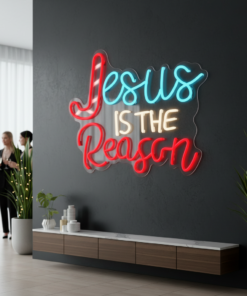 Jesus Is The Reason Led Neon Sign