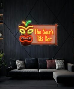 Personalized Tiki Bar Led Neon Sign Business Shop Decor Sign