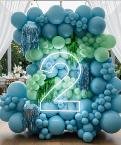 0 to 9 Number LED Neon Sign Wall Letters Light Party Decoration