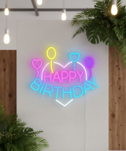Happy Birthday Neon Signs