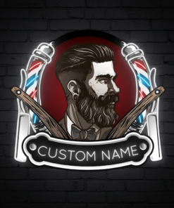 Barber Shop Neon Sign Shop Wall Decor Art