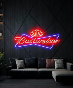 Alternative view of Budweiser Bar Neon LED Sign Bar Wall Decor Art