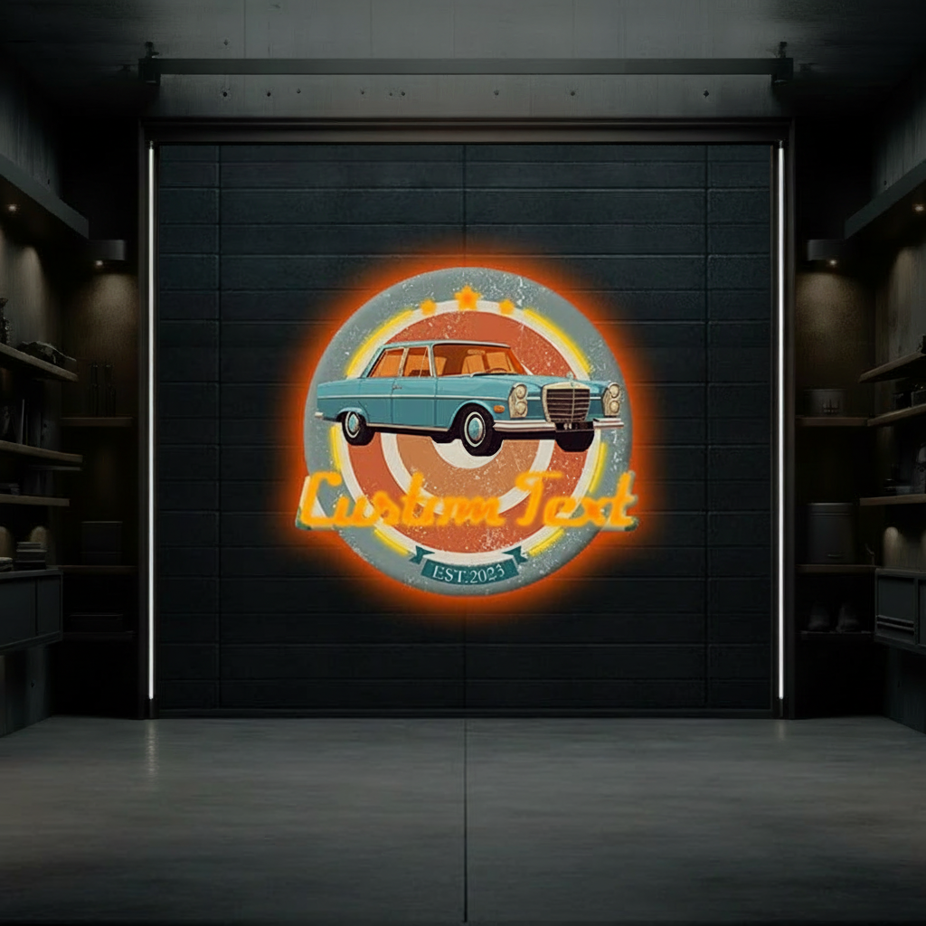 Custom Garage Neon Sign Car Led Sign - Image 2