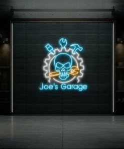 Custom Garage Neon Sign Man Cave Gift