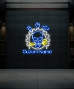 Alternative view of Custom Garage Neon Sign Man Cave Gift