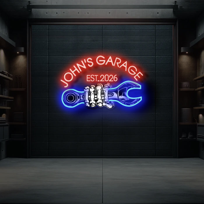 Custom Garage Neon Sign for Men Garage Led Neon Sign - Image 4