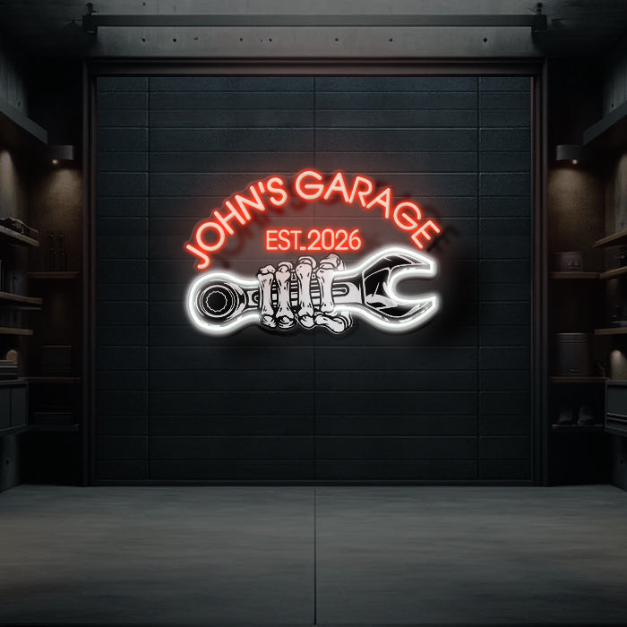 Custom Garage Neon Sign for Men Garage Led Neon Sign - Image 6