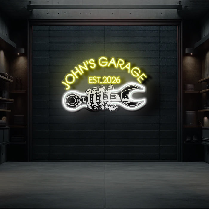 Custom Garage Neon Sign for Men Garage Led Neon Sign - Image 5
