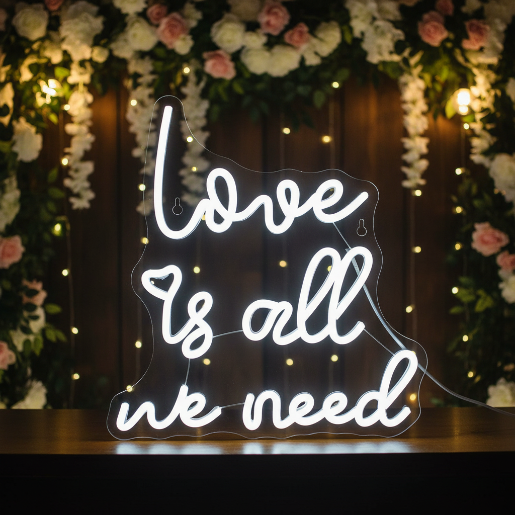 Love Is All We Need Neon Sign - Image 2