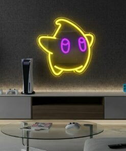 Alternative view of Luma Star Led Neon Sign Gaming Room Decor Sign