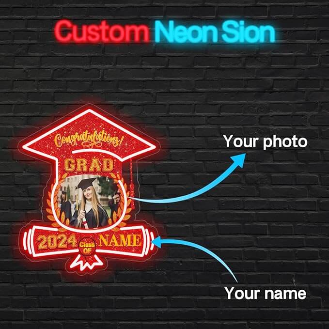 Personalized 2025 Graduation Gift Neon Signs - Image 9