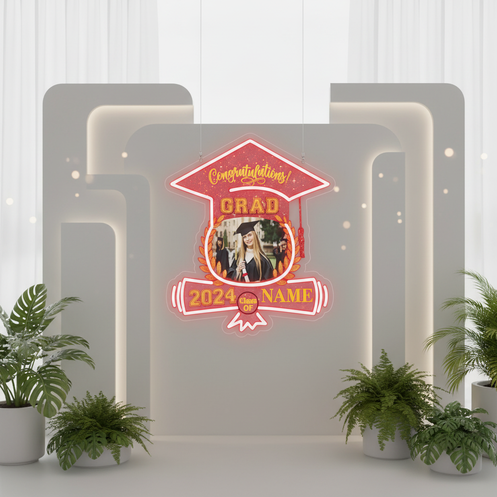 Personalized 2025 Graduation Gift Neon Signs - Image 3