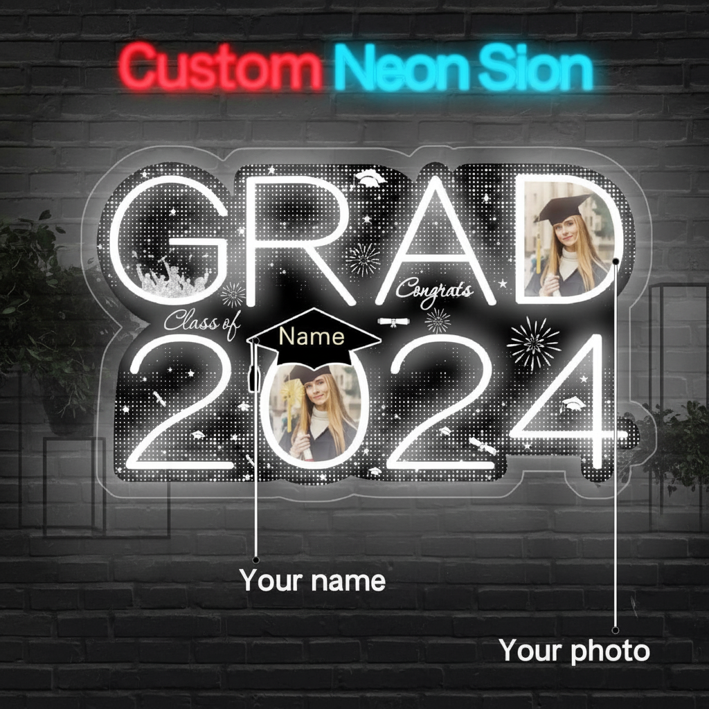 Personalized 2025 Graduation Gift Neon Signs - Image 4