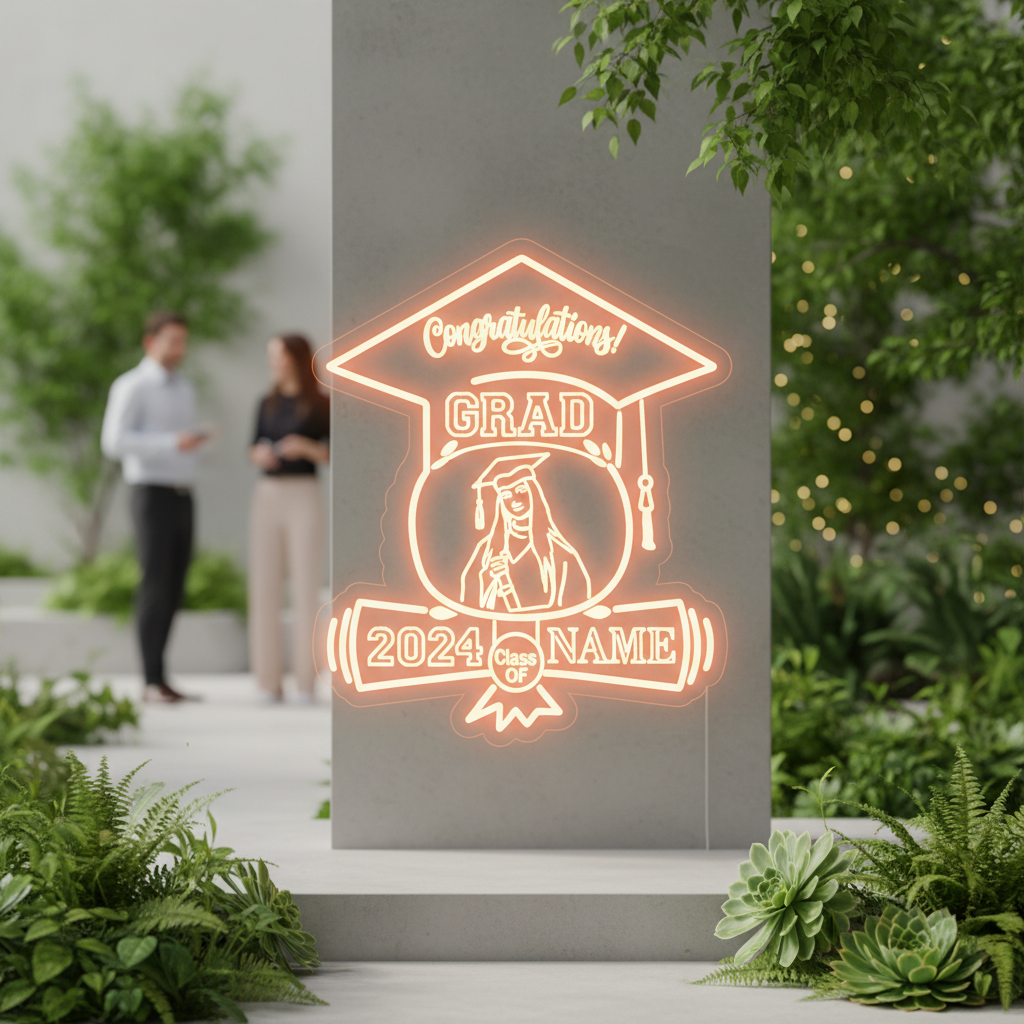 Personalized 2025 Graduation Gift Neon Signs - Image 6