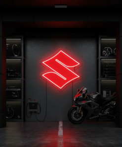 Car Logo Led Neon Sign Motorcycle Wall Light for Home