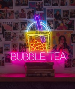 Alternative view of Bubble Tea Neon Sign for Wall Decor