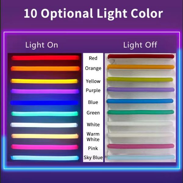 Happy Birthday Neon Signs for Party Decor - Image 4