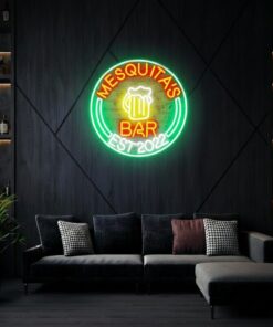 Custom Beer Bar Neon Signage Bar Name Neon Sign