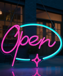 Neon Open Sign for Business Acrylic Led Open Sign
